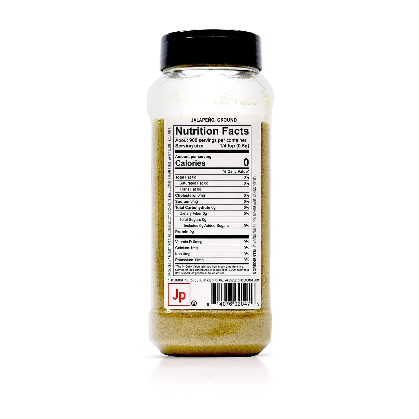 Spiceology - Jalapeno Powder - Ground Dried Jalapeno Pepper - Spices and Seasonings - 16 oz