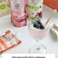 Korean Food Low Calories Squeeze Konjac Jelly Grape Flavor, Fish Collagen, Vitamin, Zero Sugar, Chewier Texture, Health&Beauty (