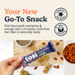 Tosi Almond Protein Bars, Plant-Based Vegan Snacks, Gluten-Free, 12 Count