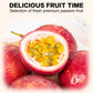 Freeze-Dried Passion Fruit-8.8Oz/250G, Sugar-Free Sweet And Sour Snacks, Passion Fruits Fresh, Baking Freezing Dry Foods For Kum