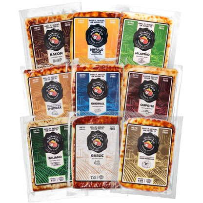 Gardner s Wisconsin Cheese, Oven Baked Cheese (9 Pack, Oven Baked Bundle) - Artisan Cheese Made in Wisconsin, Perfect for Holid