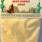 Coyote Country Beer Cheese Soup Mix - Pack of 3, 1 Count