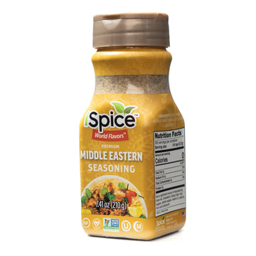 Ispice - Middle Eastern Seasoning World Flavor Super Spice Blend | All Natural | Ready To Use As Is | No Preparation Is Necessar