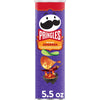 Pringles Potato Crisps, Lunch Snacks, On-the-Go Snack, Enchilada Adobada, 5.5oz Can (1 Can)