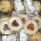 Assorted Italian Cookies Gift Box, 30+ Pieces Individually Wrapped Traditional Gourmet Cookies - 2Lb Square Tin With Authentic Enhanced Pastries For Holiday Gifting, Coffee Pairing, And Christmas Celebrations