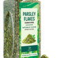 Soeos Parsley Flakes  2.1 oz (60g)  Dried Parsley Leaves  Fresh Flavor and Aroma  Perfect for Seasoning  Garnishing  and Cooking