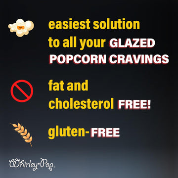 Milk Chocolate Popcorn Flavoring Glaze - Wabash Valley Farms Milk Chocolate Popcorn Topping, Sweet Popcorn Seasoning Alternative