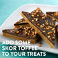 LYZAS SWEETS &   SK0R Toffee Bits - 3 Pound Bag, 8 x 11 x 2.4 inches