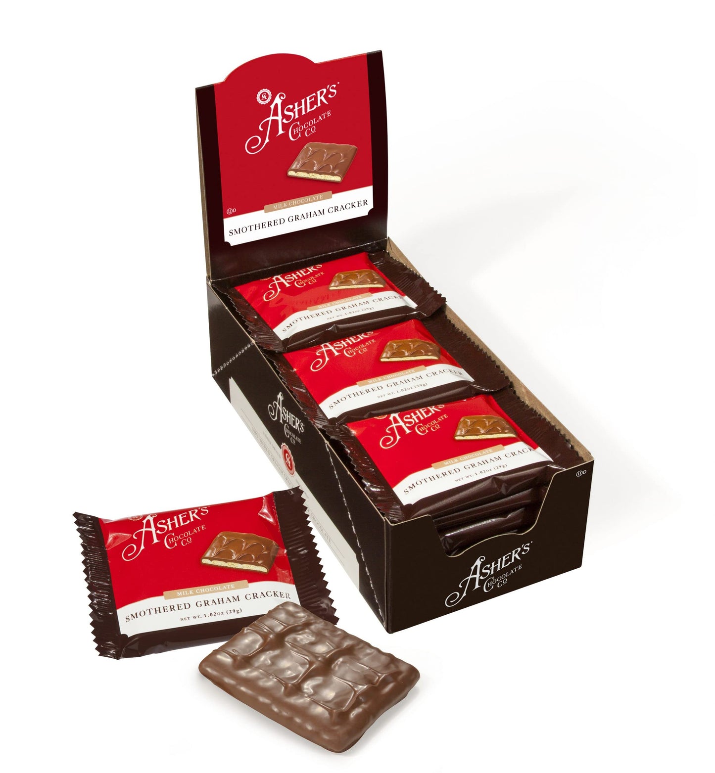 Gifts of Gourmet Hand-Crafted 14 Piece Chocolate Gift Basket - Medium - Candy Cane