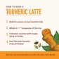 Banyan Botanicals Turmeric Milk Latte Mix with Ashwagandha & Cardamom - 4.3 oz, Vegan, Non-GMO, Caffeine-Free