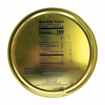 Heavenly Bites Danish Style Butter Cookies In Metal Tin 12 Ounce (12 Pack)