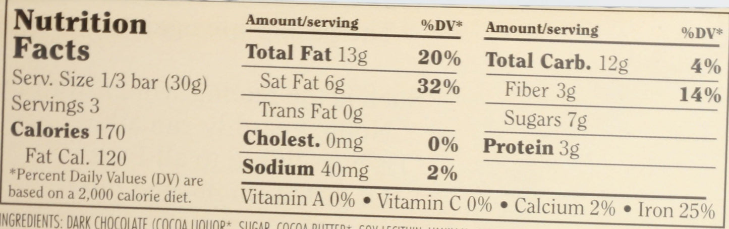 Chocolove Xoxox Bar Almond Salted, 3.2 Ounce