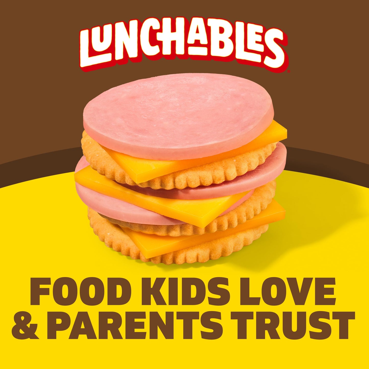 Lunchables Ham & Cheddar Protein Pack, 3.2 oz Pack