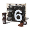 Saturnbird Coffee Instant Cold Brew, French Roast (No.6), 100% Arabica Coffee Powder, Enjoy Cold/Hot, 24 Single Serves Perfect F