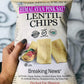 The Daily Crave Himalayan Pink Salt Lentil Chips, 4.25 Oz (Pack Of 8) 4 G Protein, Gluten-Free, Non-Gmo, Kosher, Crunchy