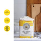 King Arthur Unbleached Self-Rising Flour, Non-GMO, 80 Ounce (Pack of 8)