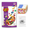 Jelly Belly Fruit Bowl Mix Flavor Jelly Bean- 9.8Oz Bag With R.U.S. Candy Pocket Size Travel Bag + 3 R.U.S. Candy Cards (Fruit B