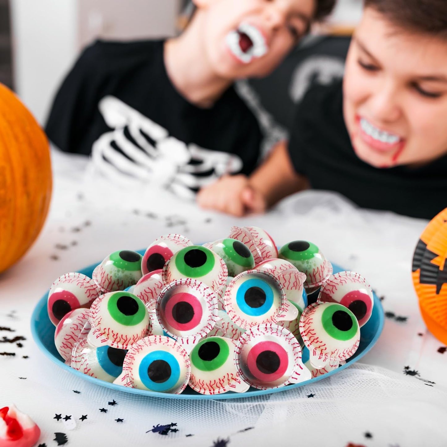 Halloween Gummy Eyeballs Candy  20 Pieces of Perfect Gummy Halloween Candy S that Works as Game Prizes and Haunted House Giveaways  Ideal for Parties and Scary Dessert Tables
