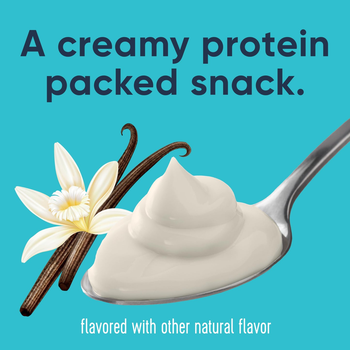 Ratio Yogurt Protein Cultured Dairy Snack, Vanilla, 25g Protein, 5.3 OZ