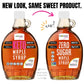 Wholesome Yum Zero Sugar Maple Syrup (Keto Maple Syrup) With Monk Fruit & Allulose - Natural Sugar Free Pancake Syrup - Non GMO,