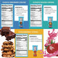 Yo! Bar By Bearded Brothers Vegan Organic Kids Bar | Gluten Free, Paleo And Whole 30 | Soy Free, Non-Gmo, Low Glycemic, No Sugar Added, Fiber + Whole Foods | Variety 3 Flavor Pack | 25 Bars