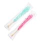 Light Blue And Pink Rock Candy Crystal Sticks - 24 Indiv. Wrapped - Cotton Candy & Cherry Flavored
