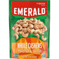 Emerald Nuts, Whole Cashews Roasted & Salted, 5 Oz Resealable Bag (Pack of 3)