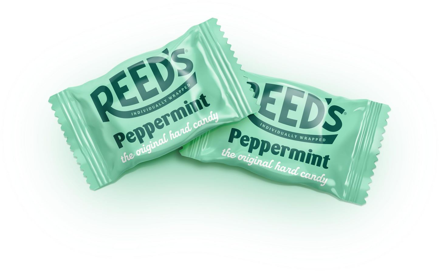 Reeds Individually Wrapped Peppermint Candy | Traditional Peppermint Hard Candy | Reeds Candy Hard Peppermint Minty Fresh And Su