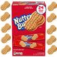 Nutter Butter Cookies - Classic Peanut Butter Sandwich Cookies  24 Pack - Individual Packs for Snack Lovers  Crunchy Peanut Butter Flavor  Perfect for Sharing  Great for Lunchboxes