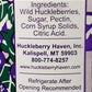 Wild Huckleberry Jam, 16 Ounces By Huckleberry Haven, Inc.
