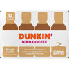 Dunkin Donuts Iced Coffee, French Vanilla, 13.7 Fluid Ounce (Pack Of 12)