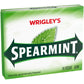 Wrigley Spearmint Chewing Gum, 15 Stick (Pack Of 4), 60 Gum Pieces