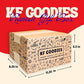 KF GOODIES Korean Ramen Variety Pack Gift Box (10 Count) – Spicy Buldak Noodle Assortment for Birthdays, College Care Packages, Office Snacks, and Gift Baskets