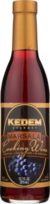 Kedem Gourmet Marsala Cooking Wine, Certified Kosher, 375ml