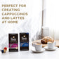 Peets Coffee Medium Roast Espresso compact pieces Compatible with Nespresso, Crema Scura Intensity 9, 50 Count (5 Boxes of 10)