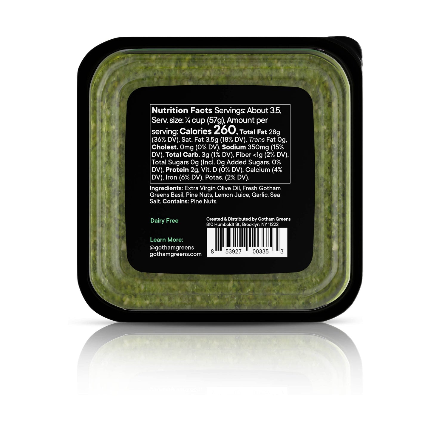 Gotham Greens Vegan Pesto, 6.5 oz