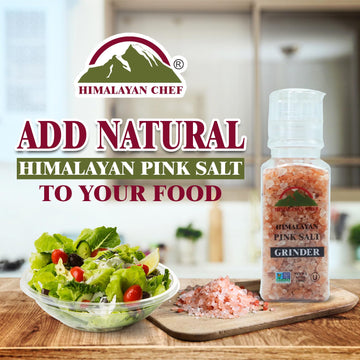 Himalayan Chef Pink Himalayan Salt Coarse Grain - 13 Oz, 17.5 Ounce, Model 5098