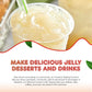 New Fanale Coconut Jelly Topping Nata De Coco For Boba Tea | Ice Cream | Yogurt | Smoothie | Milk Tea | Desserts (Coconut, 8.3 L