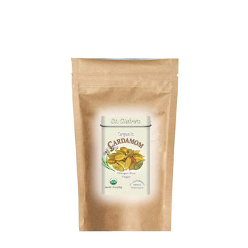 St. Claire'S Organic Herbal Pastilles, (Cardamom, 8 Ounce Refill Bag,) | Gluten-Free, Vegan, Gmo-Free, Plant-Based, Allergen-Fre