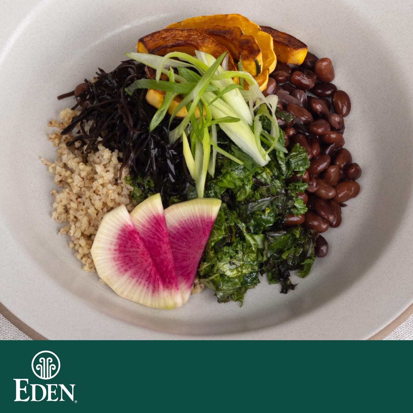 Eden Arame, Japanese Wild Sea Vegetable, Natural Seaweed, Hand Harvested, Chopped, Cooked, And Sun-Dried, Japan, 2.1 Oz