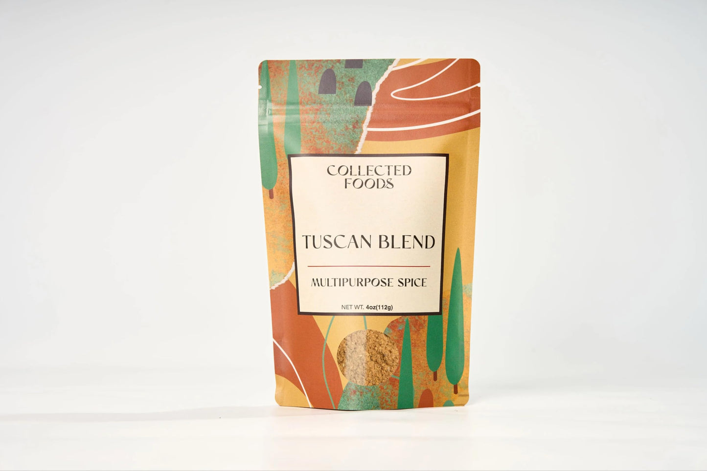 Collected Foods Italian Tuscan Seasoning, All-Natural Spice Blend, 4 oz, Non-GMO, Gluten-Free, Small Batch Mix for Grilling and Cooking