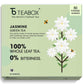 Teabox Organic Jasmine Green Tea 50 Teabags | Sourced From Madurai | For Calm Mind And Relaxation | Made With 100% Whole Leaf, N