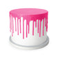 Satin Ice Cake Drip, Pink, 8.8 Ounce, Ideal for Cake Decorating and Baking
