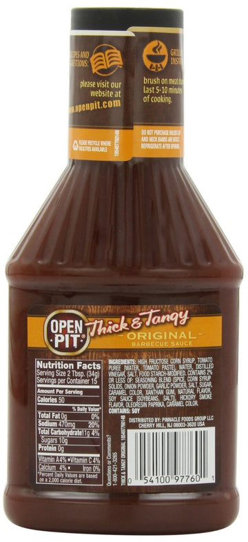 Open Pit Thick And Tangy Original Bbq Sauce (3 Pack)
