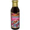 Organic Asian Fusion Sesame Teriyaki Sauce - USDA Organic, Non GMO Project Verified, Gluten Free, Kosher Parve, Made in USA, 15
