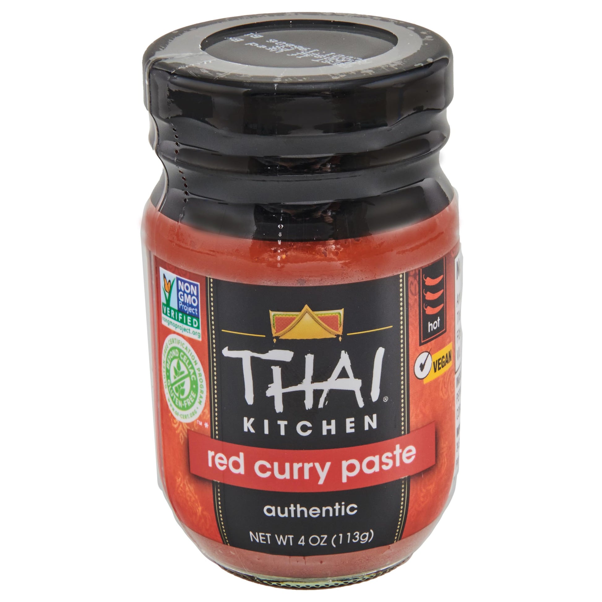 Thai Kitchen Gluten Free Red Curry Paste, 4 oz, Red, Model 92633-18951