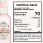Fentimans Sparkling Pink G fruit Tonic Water - Craft Soda, All Natural Ingredients - 6.7 Fl Oz (Pack of 12)