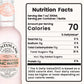 Fentimans Sparkling Pink Grapefruit Tonic Water - Grapefruit Sparkling Water, Craft Soda, Mixer With Natural Ingredients, Botani