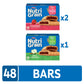 Nutri-Grain Breakfast Bars, Made with 10g Whole Grains, Snack Bars, Variety Pack (3 Boxes, 48 Count)
