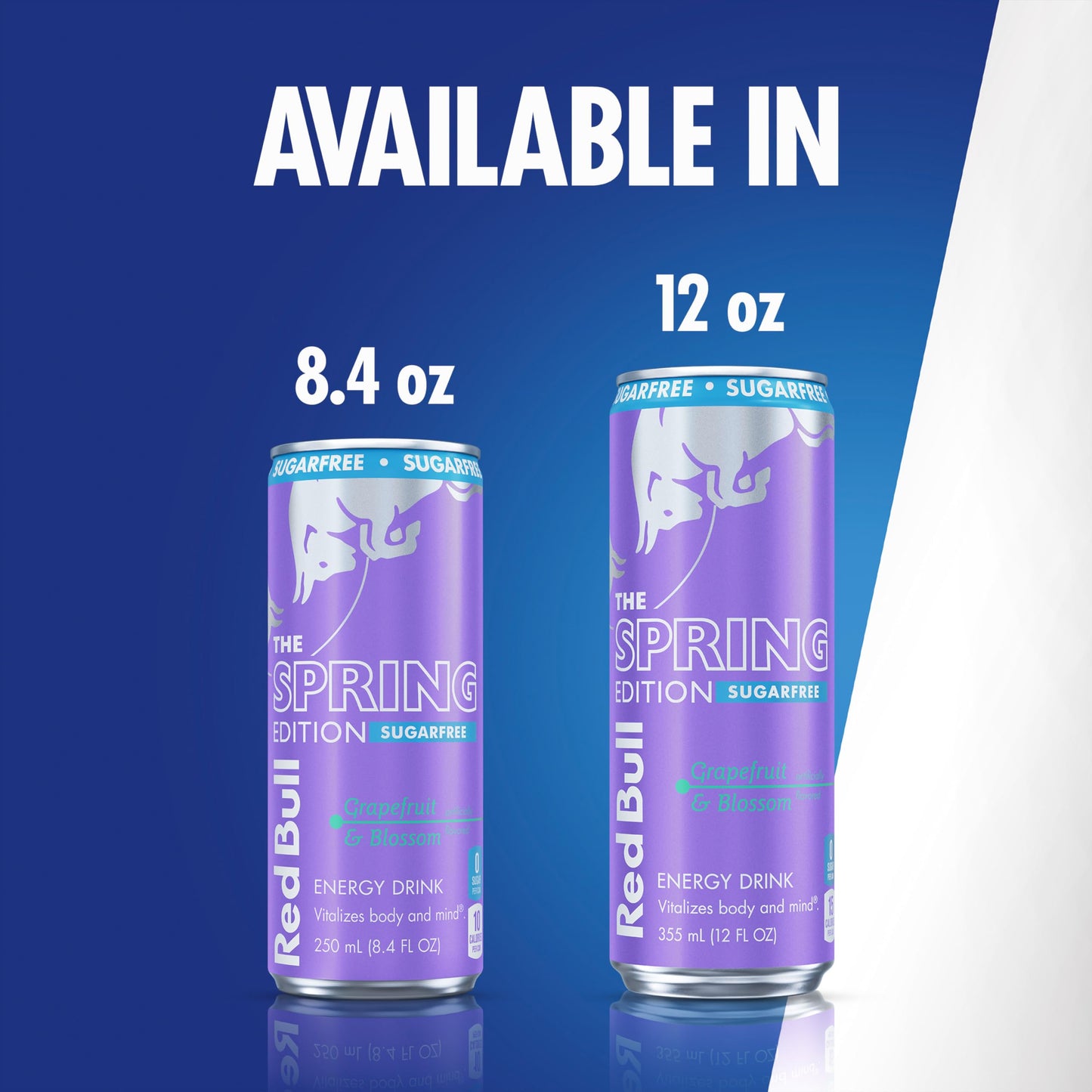 Red Bull Spring Edition Sugarfree Energy Drink  Gfruit  12 fl. oz.  6 x 4 Cans  Pack of 24 Cans  with 114mg Caffeine  Taurine & B Vitamins
